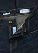 Men Blue Relax Knitted Jeans