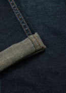 Men Blue Relax Knitted Jeans
