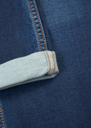 Men Blue Classic Smart Cotton Jeans