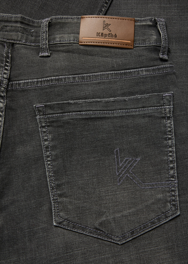 Men Grey Ripped Jeans