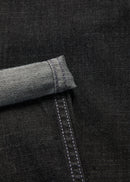 Men Black Classic Ripped Jeans