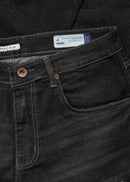 Men Black Classic Ripped Jeans