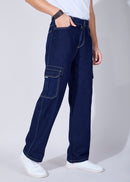 Kapthe Baggy Cargos Denims