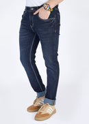 Carbon Blue Stretchable Mens Jeans