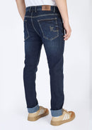 Carbon Blue Stretchable Mens Jeans