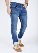 Mens Dailywear Light Blue Stretchable Jeans