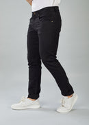 Black Men Tapered Jeans