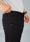 Black Men Tapered Jeans