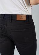 Black Men Tapered Jeans