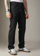 Vintage Black Straight fit denim