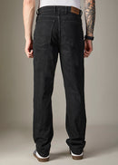 Vintage Black Straight fit denim