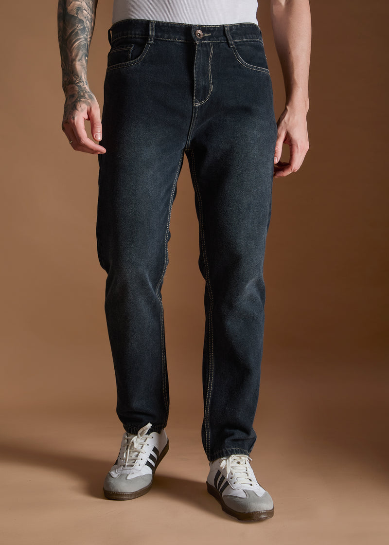 Midnight Fade Mom Fit Jeans