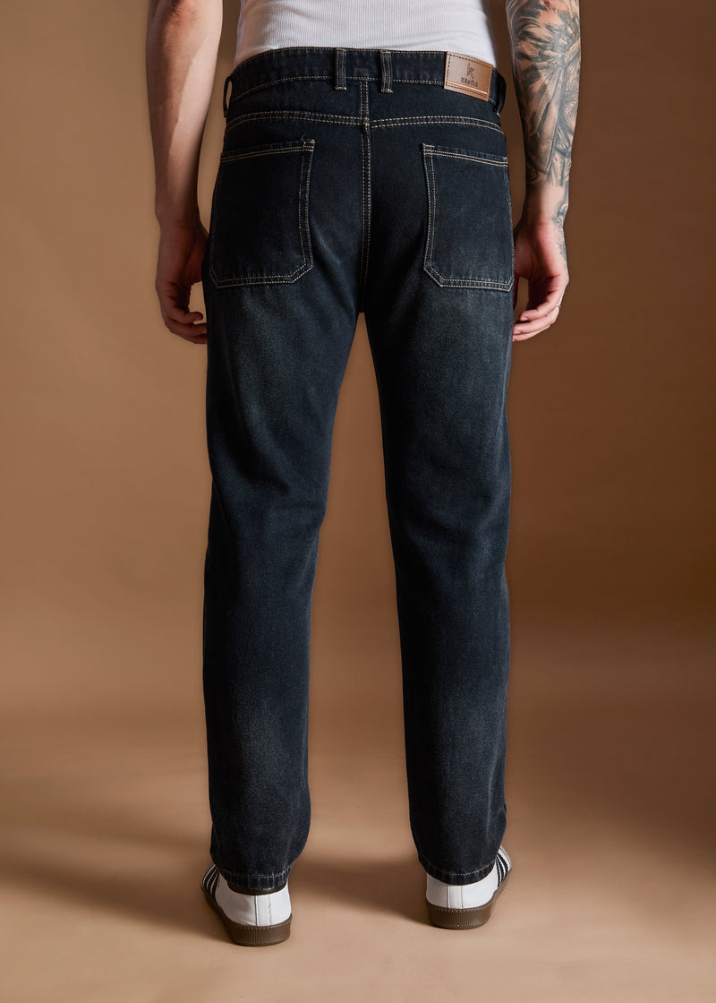 Midnight Fade Mom Fit Jeans