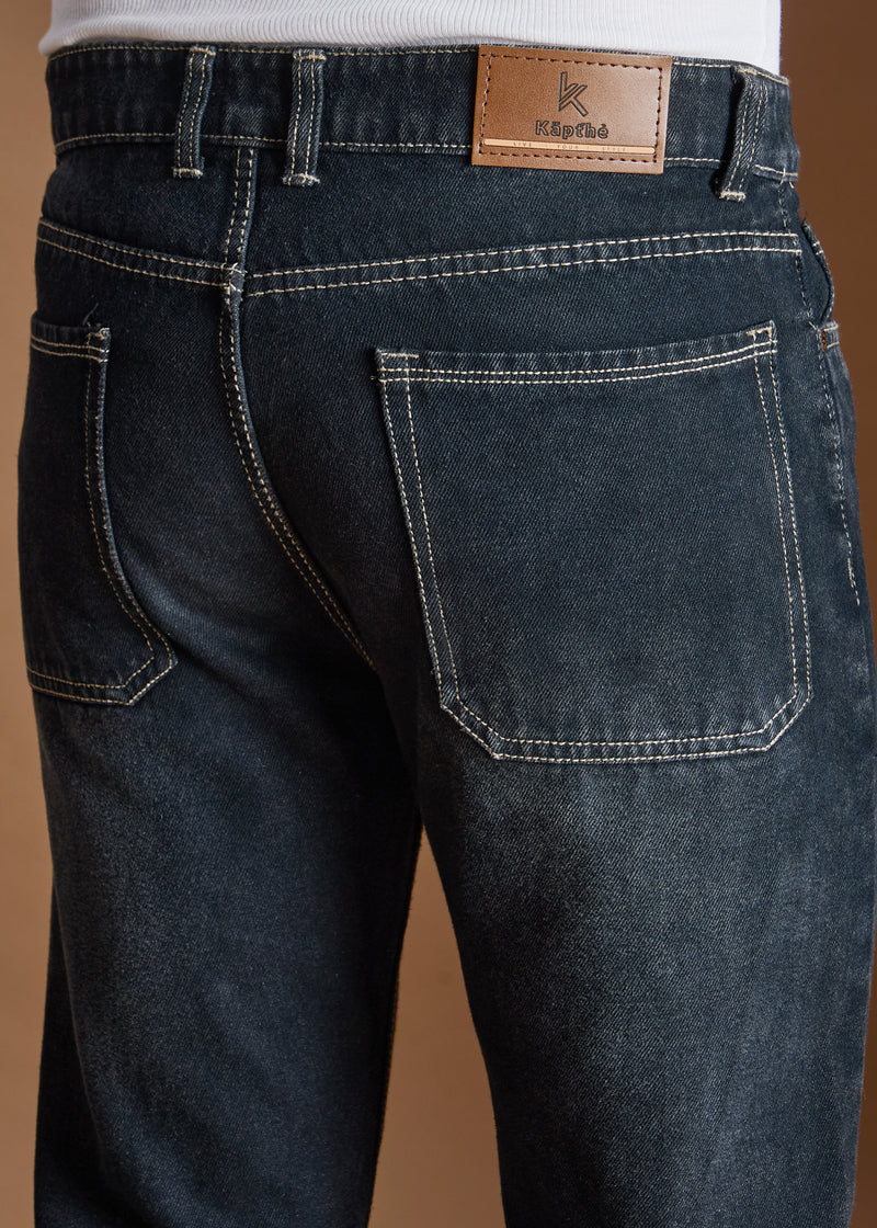 Midnight Fade Mom Fit Jeans