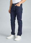 All Day Wear Men’s Tapered Jeans – Deep Blue