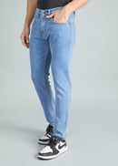 ALL DAY WEAR MENS TAPERED JEANS ICE BLUE COLOR