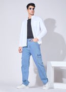 Kapthe Baggy Cargos Denims