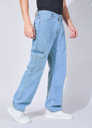 Kapthe Baggy Cargos Denims