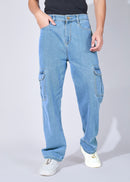 Kapthe Baggy Cargos Denims