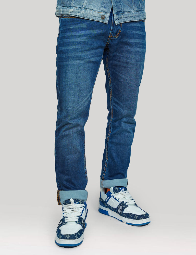 Men Blue Active Jeans