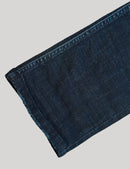 Men Blue Ripped Cotton Jeans