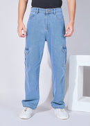 Kapthe Baggy Cargos Denims